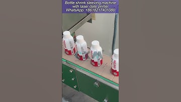 CX-TBJ 50ml Energy Drinks Bottle Shrink Sleeve Labeling Machine#shrinkwrapmachine