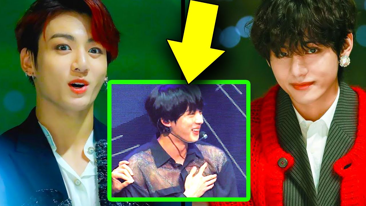 WOW… Jin accidentally wore a see 