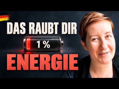 Das KOSTET dich Energie 2025! | Deutsch mit Marija