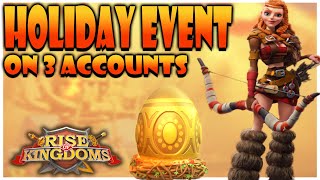 Triple Account Holiday Update - Finishing 25 Levels on 3 accounts screenshot 1