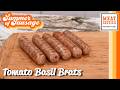 Freshen Up Your Menu with Tomato Basil Brats