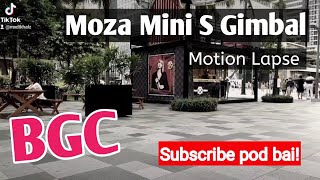 Moza Mini S Motionlapse Sample Video