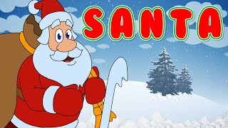 S-A-N-T-A | Holiday Song for Kids | Jack Hartmann