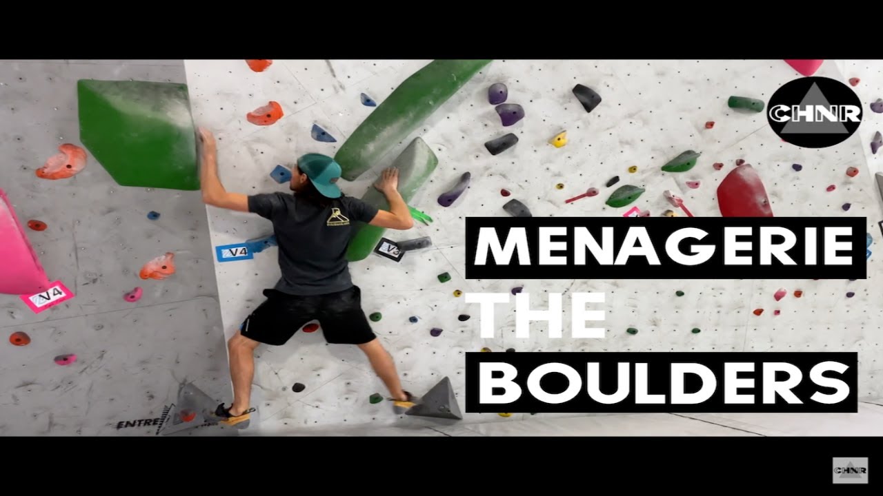 Menagerie Climbing The Boulders | BOULDERING ROCK CLIMBING VIDEO | Climbing Hold News Reviews