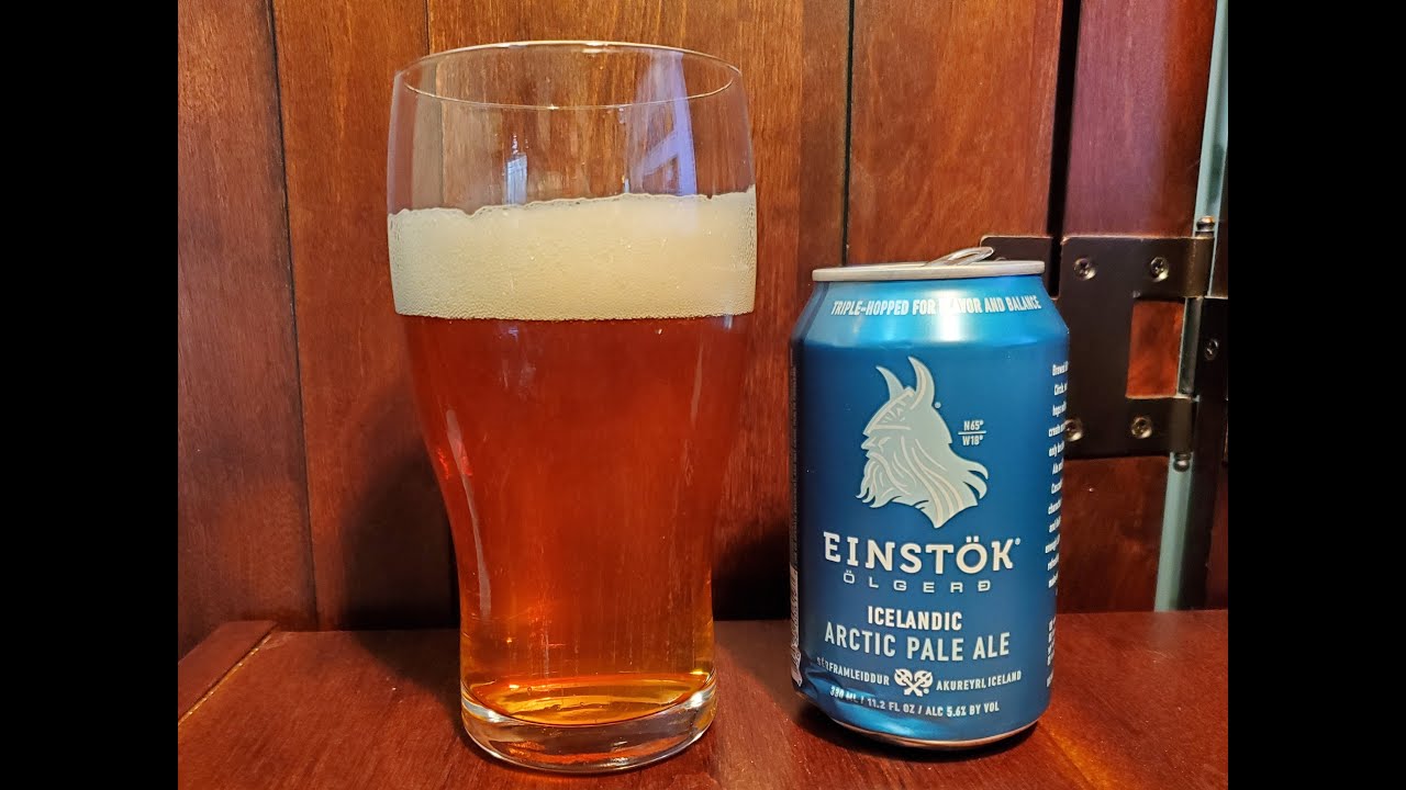 Einstok Arctic Pale Ale Review YouTube
