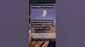 Messages From Hecate #oracle #goddess #message #tarot #shorts #shortsvideo