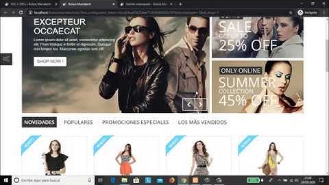 Cambio e instalación de Prestashop 1.6.1.24 en localhost con Xampp