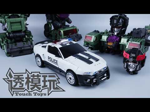 【SwiftTransform】Body Of Devastator? PROWL! IDW DEVASTATOR MOVIE STYLE CONSTRUCTICON WARRIOR DST大力神警车