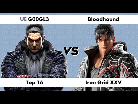 Iron Grid XXV - G00GL3 (Kazuya) vs Bloodhound (Jin) - Top 16 - Tekken 8