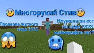 😱Многорукий Стив обитает на сиде 2323?!, Проверка страшного сида😰