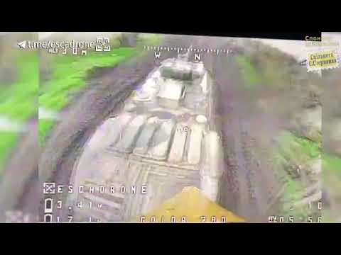 FPV Drone Chases Down a BTR-82 in Marinka