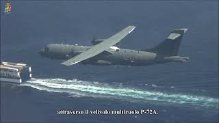 Italian P-72A ASW aircraft training flight