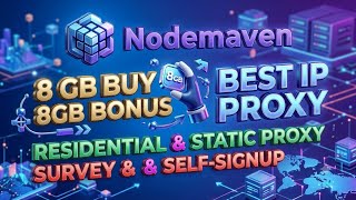 Survey Best IP Proxy NodeMaven | Residential & Static Proxy | SOCKS5 Proxy | NodeMaven Review |