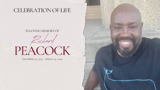The Memorial Service of Richard Peacock