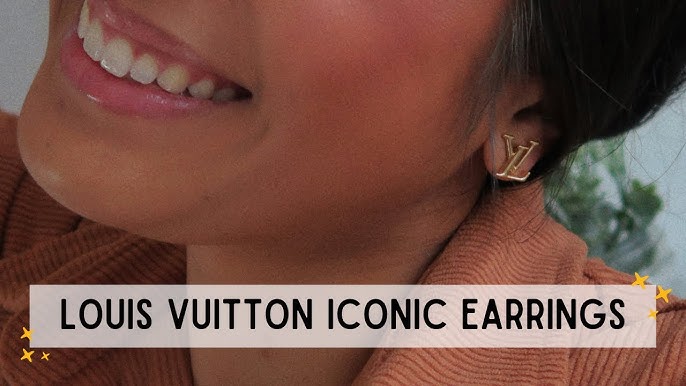 LOUIS VUITTON ICONIC EARRINGS - 1 YEAR REVIEW & WEAR AND TEAR