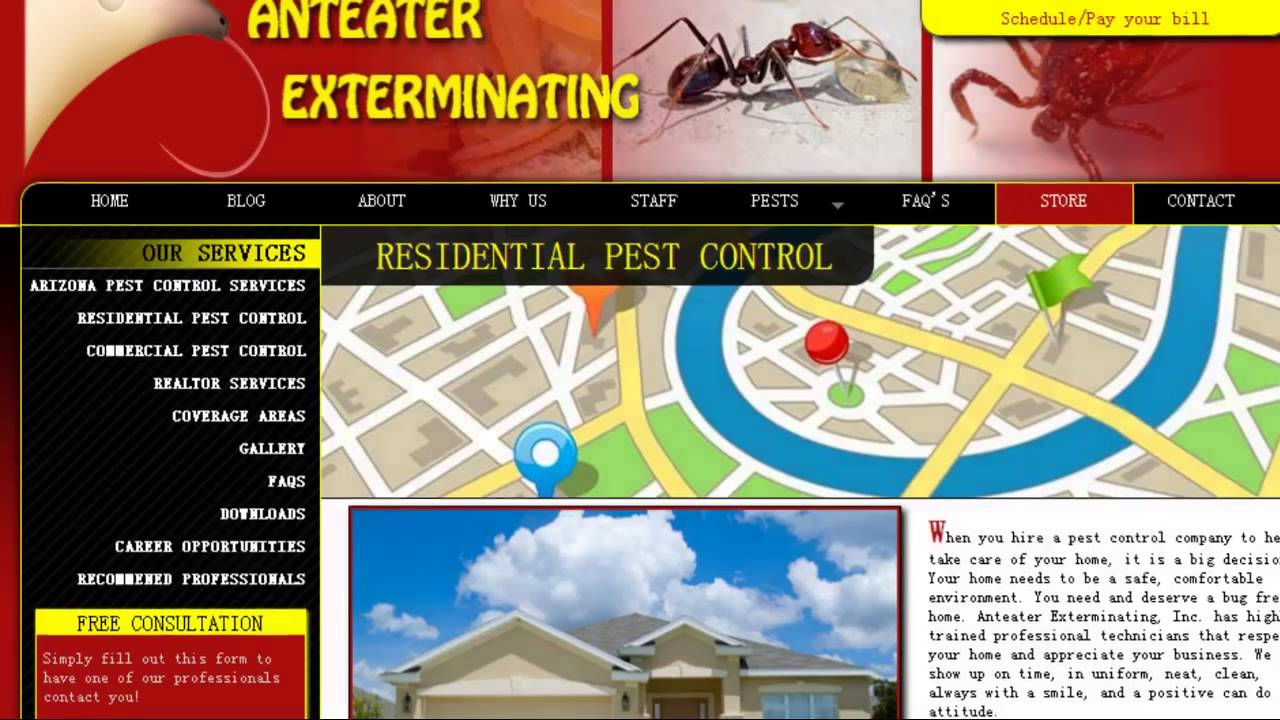 Pest Control Phoenix | Anteater Exterminating Inc