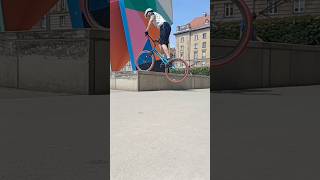 wroclaw bike Trial wskok na murek