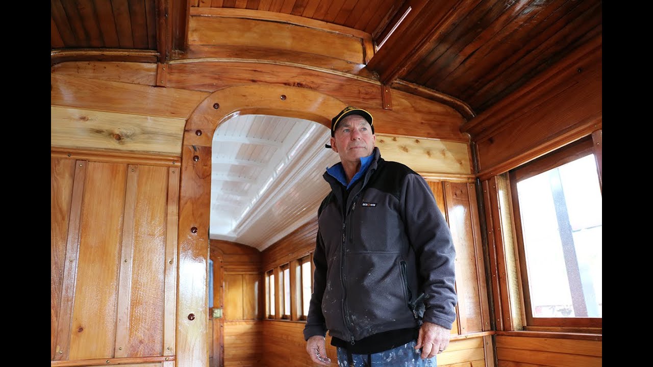 A199 historic rail carriage restoration - Lumsden, New Zealand, 2021