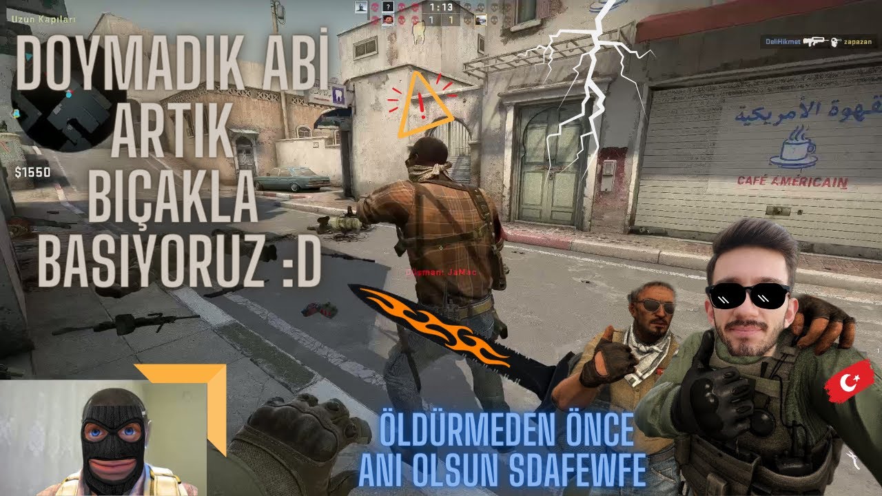 CS:GO DA BIÇAK SKİLLS / CS:GO / COUNTER STRİKE GLOBAL OFFENSİVE 👑🎮🔪💥 ...