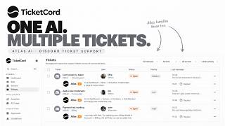 TicketCord: AI-Powered Discord Ticket Support & Knowledge Base