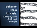 Behavior chain analysis a stepbystep guide and example