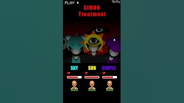 HP Bar Sky Sun Durple in Treatment Mods | Different Mods #sprunki  #incredibox