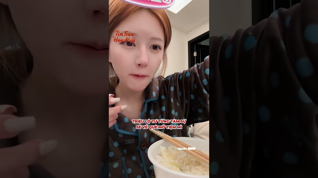 Triệu Lộ Tư khiến fan thảng thốt vì nói là làm, âm thầm đi bán bánh nướng ở chợ đêm