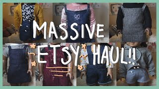 MASSIVE ETSY HAUL!! | SHOP MY DOLL CLOTHES!