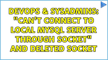 DevOps & SysAdmins: "Can