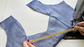 Latest Blouse Design Back Neck | Blouse Design Back | Cutting And Stitching Back Neck Blouse Design