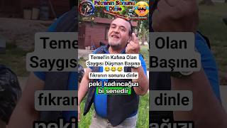 Temel'in Kadına Olan Saygısı Düşman Başına! 😂 "Fıkranın Sonunu Dinle" Gülmekten Yoruldum #fıkra