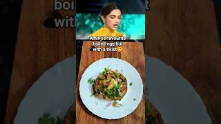 Amit ji's favourite boiled egg recipe with a twist😋#food #shorts #celebrity #bollywood #kbc #egg