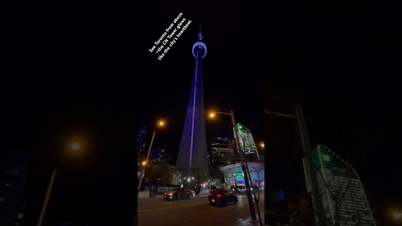 Toronto to Vancouver to Banff Tour EP3673 | CN Tower Drone View 🚁 @CanadaOnTheRoad 