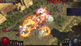 Path of Exile Harbinger Wild Strike Inquisitor Gameplay 10