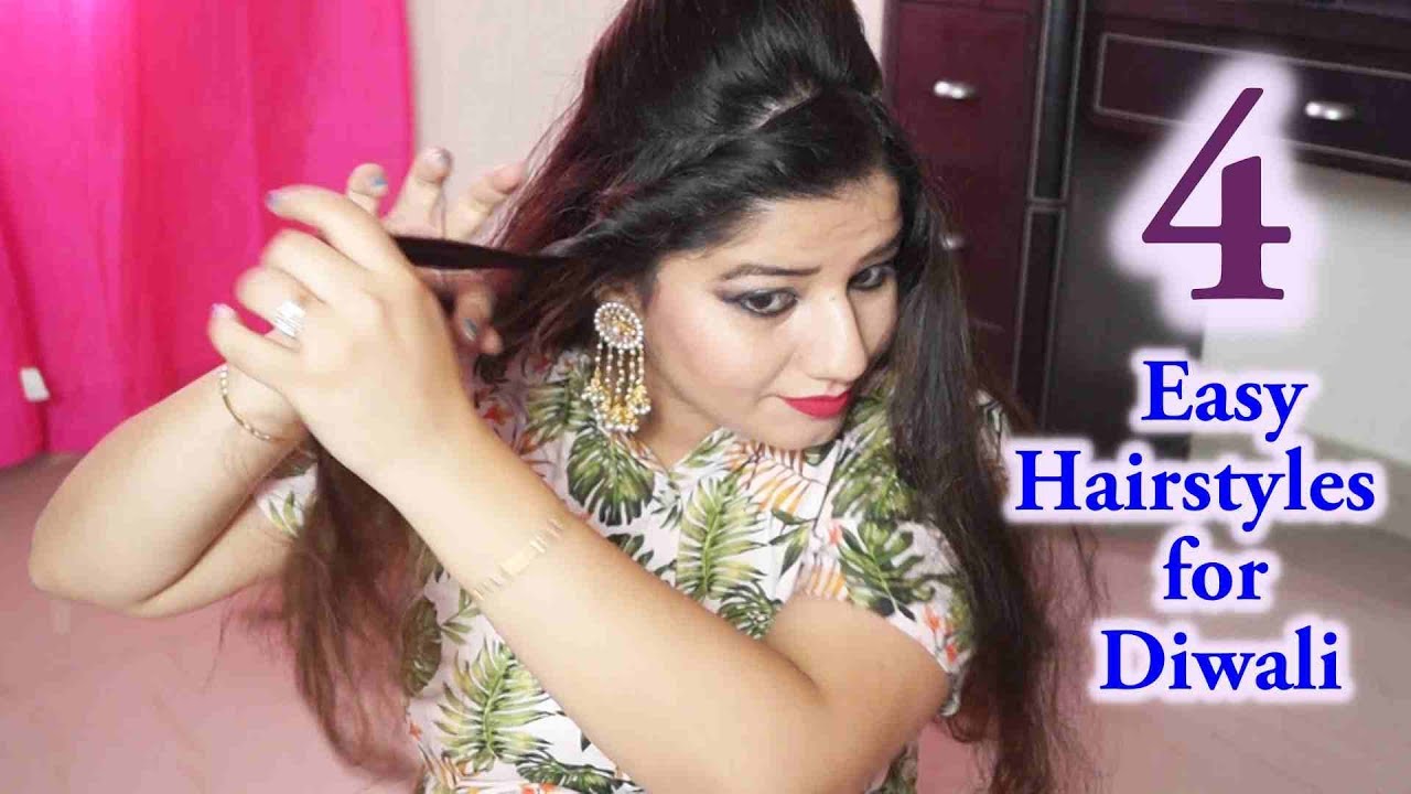 10 Gorgeous Hairstyles To Flaunt For Diwali | New Love Times