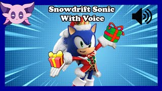 SFSB: Snowdrift Sonic With Voice