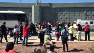 Scenes from the Tucson immigration protest