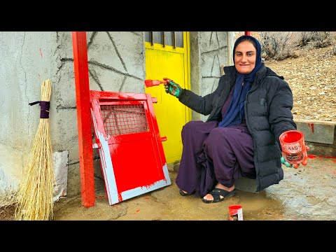 A Creative Woman With Inspiring Painting Brings Beauty To Her Cottage 