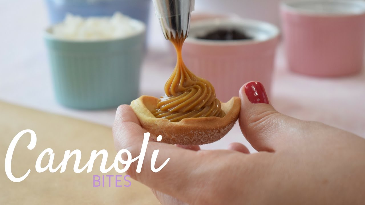 CANNOLI BITES - FRITOS OU ASSADOS 🍥 BELLARIA CHOCOLATIER 🍥