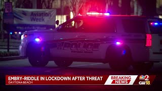 Embry-Riddle campus on lockdown after shooting threat, Volusia County sheriff says