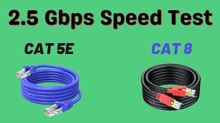 CAT 8 vs CAT 5E - Ethernet Speed Test