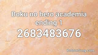 Boku No Hero Academia Ending 1 Roblox Id Roblox Music Code Youtube - bakugou singing roblox id