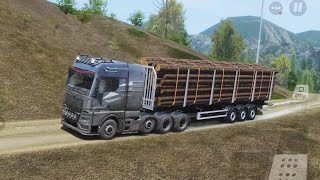 Tubingen To Zurich Transporting Logs | Truckers Of Europe 3 - iOS Gameplay Part 106 screenshot 3