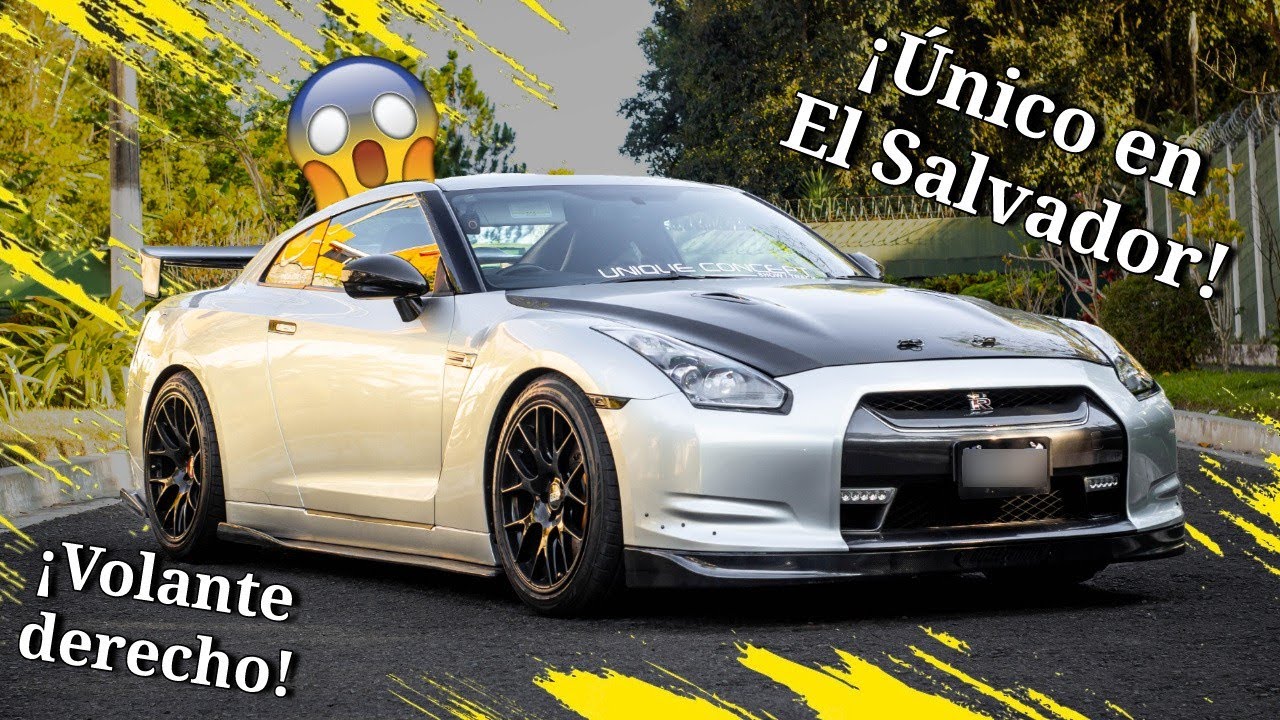 ¡GODZILLA EN EL SALVADOR! 🇸🇻 Nissan GTR R35 JDM (Volante Derecho) YouTube