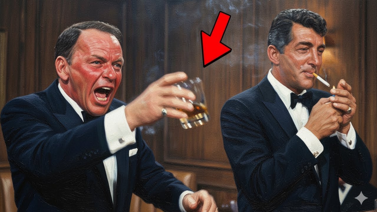 Frank Sinatra Threw A Glass At Dean Martin's Head — Dean's Reaction SHOCKED Him