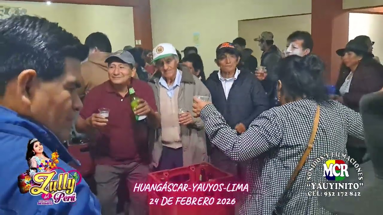 ZULLY DEL PERU  HUANGÁSCAR FEBRERO 2026