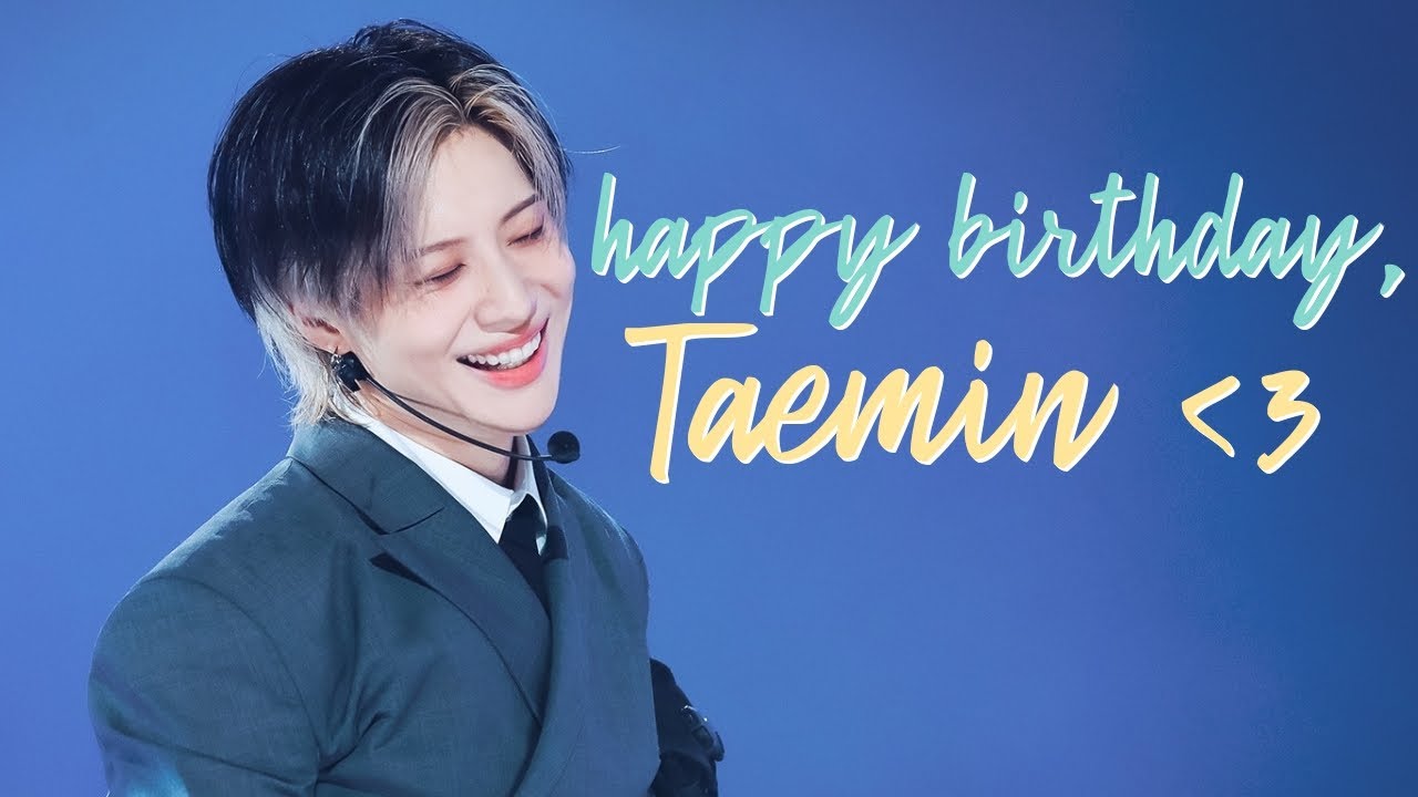 Taemin is SHINee's baby