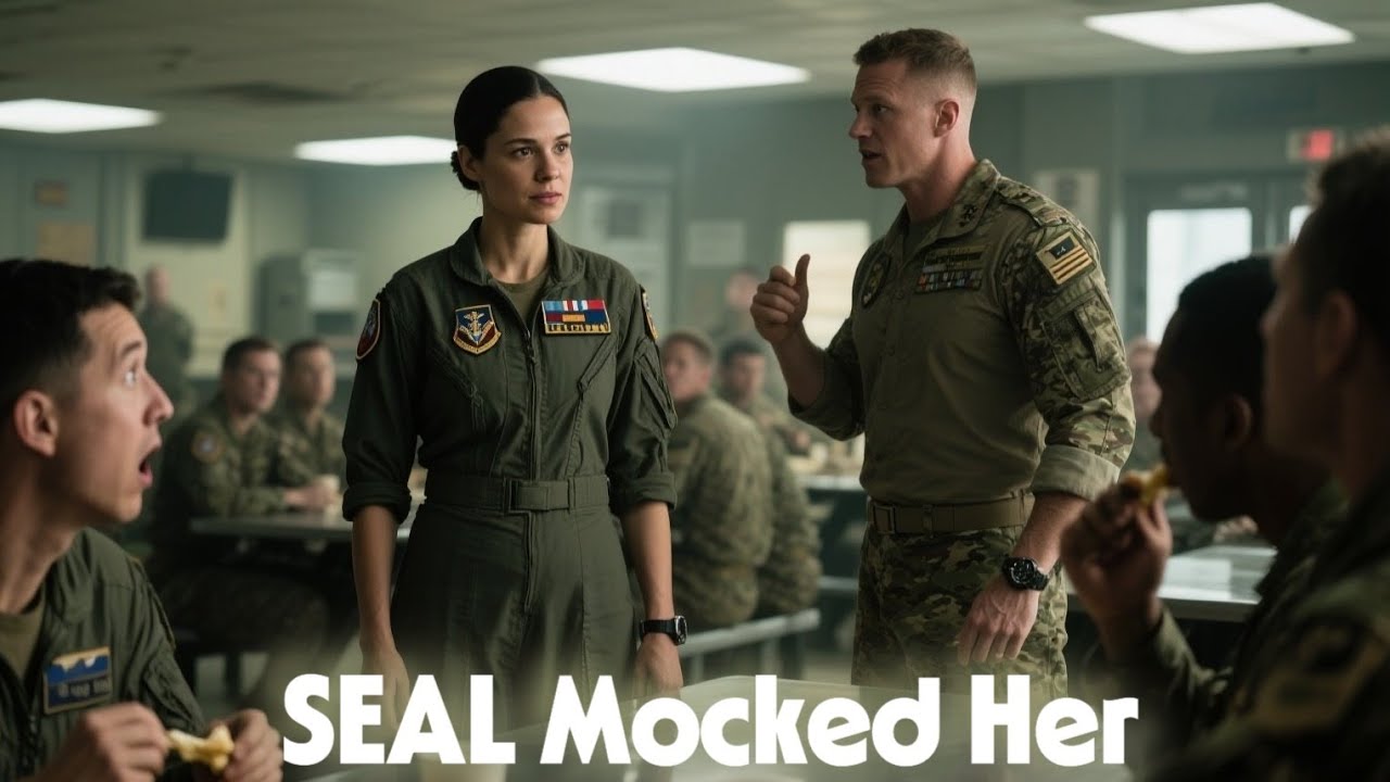 A SEAL Mocked Her Rank Question — Until Her Calm Answer Brought the Cafeteria to a Standstill