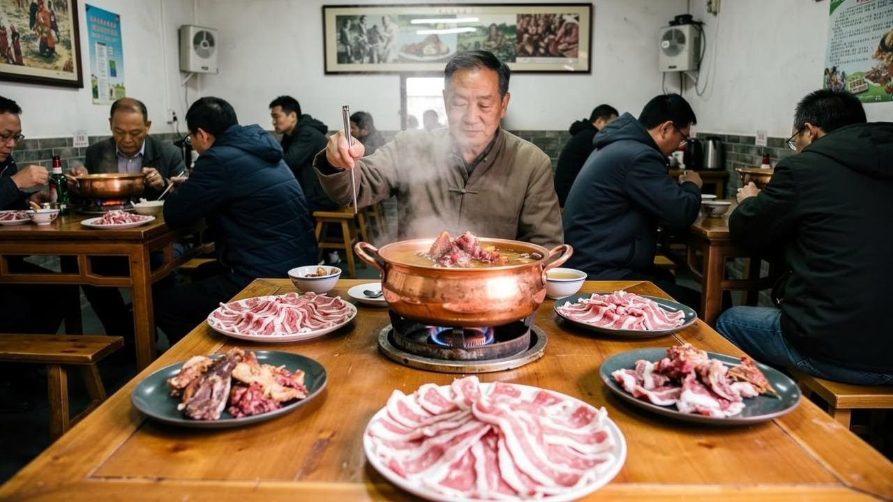 只有5张桌子，却能在前门开39年的涮肉小馆，一片羊肉竟能吃出脆嫩两种口感，祖传的绝活，连媳妇都不告诉【味道掌门】
