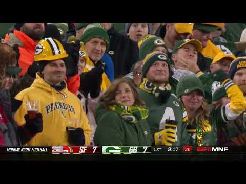 2018 – Week 6 – 49ers 30 @ Packers 33